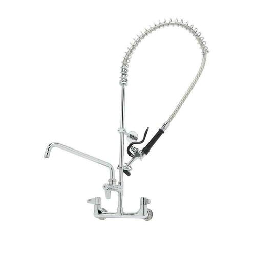 T&S Brass 5PR-8W12 Wall-Mount Pre-Rinse Base, 8