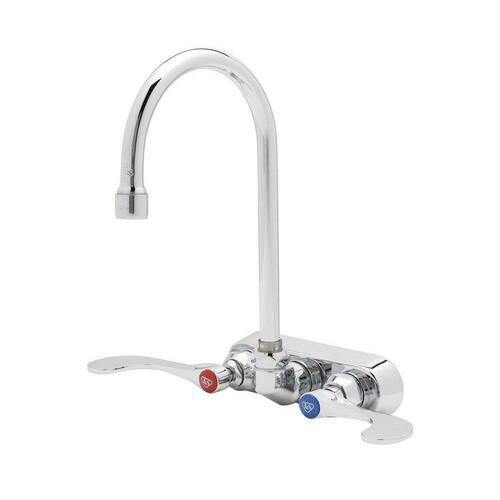 T&S Brass B-1146-04 Wall-Mount Workboard Faucet, 4