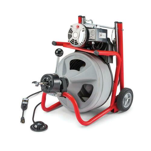 Ridge Tool 27008 75 ft. Electric Drum Machine