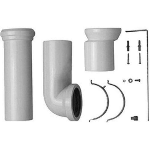 Duravit 0014220000 White Horizontal Vertical Outlet Connector Set