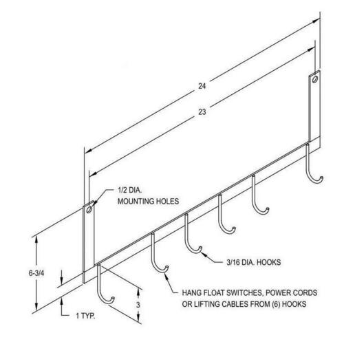 Zoeller 10-0438 Stainless Steel Float Switch
