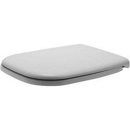 Duravit 0067390000 White Elongated Closed Front Toilet Seat with Cover