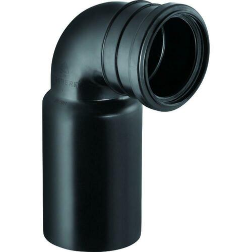Geberit 366.061.16.1 Plastic Waste Outlet Bend Fitting