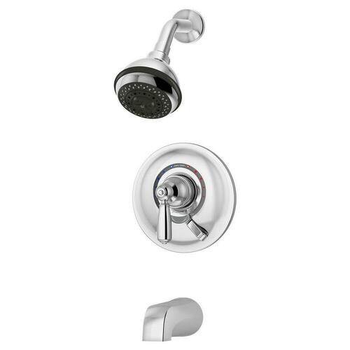 Symmons S-4702-TRM Polished Chrome Single Handle Multi-Function Bathtub Shower Faucet (Trim Only)