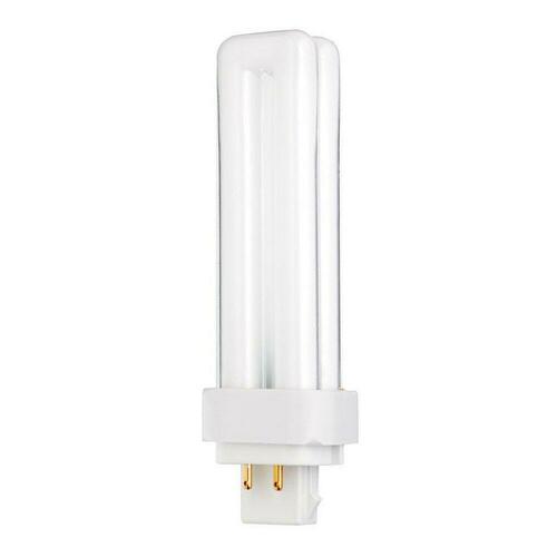 Satco S8330 T4 Compact Fluorescent Light Bulb, G24q-1 Base, Warm White, 5-1/5 in.