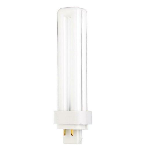 Satco S8336 T4 Compact Fluorescent Light Bulb, G24q-2 Base, Cool White, 5-4/5 in.