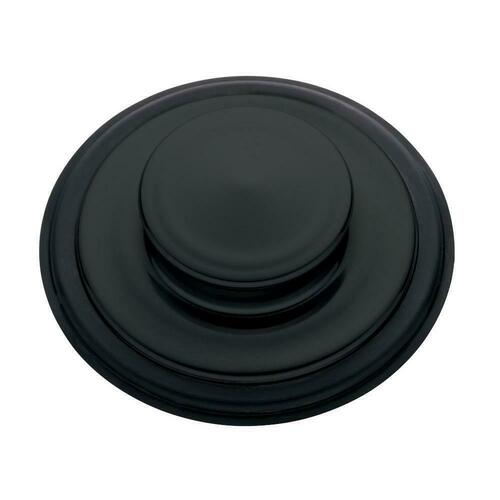 InSinkErator 75094D Matte Black Stainless Steel Stopper