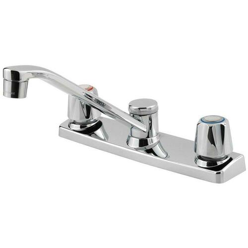 Pfister G135-1000 Polished Chrome Two-Handle Kitchen Faucet