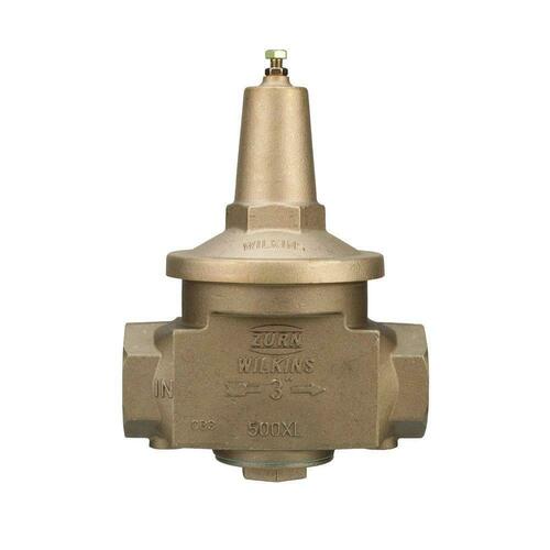 Zurn 3-500XL 3 in. 300 psi Cast Bronze FNPT Pressure Reducing Valve
