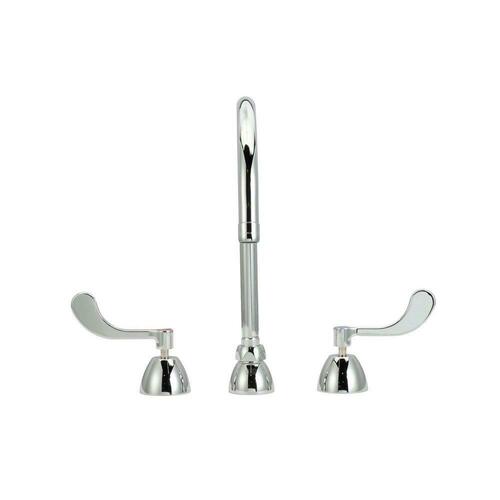 Zurn Z831C4-XL Two Handle Widespread Bathroom Sink Faucet in Chrome Plated