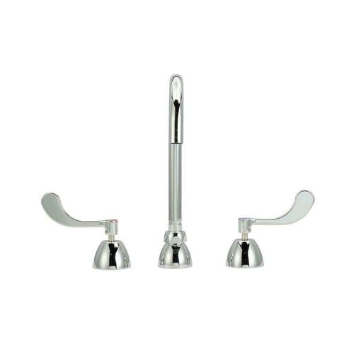 Zurn Z831B4-XL-FC Chrome Plated 2.0 GPM Widespread Bathroom Sink Faucet with Laminar Flow