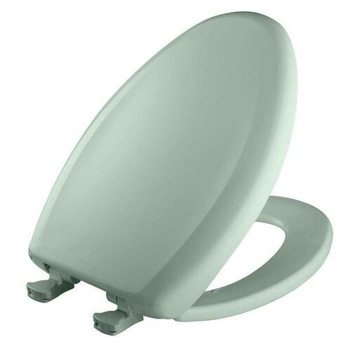 Bemis 1200SLOWT 455 Seafoam Elongated Closed Front Toilet Seat with Cover