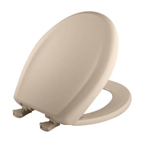 Bemis 200SLOWT 643 Desert Bloom Round Closed Front Toilet Seat with Cover