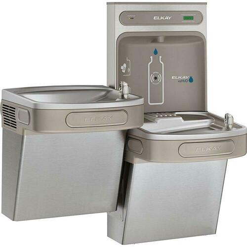 Elkay LZSTL8WSVRSK Stainless Steel Wall-Mount Indoor Bottle Filling Station