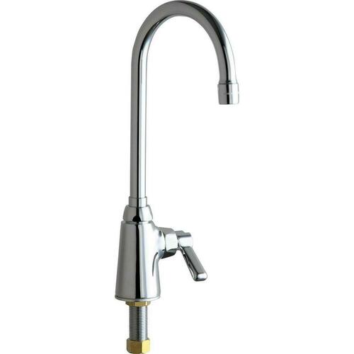 Chicago Faucets 350-E35ABCP Polished Chrome Single Handle Bar Faucet