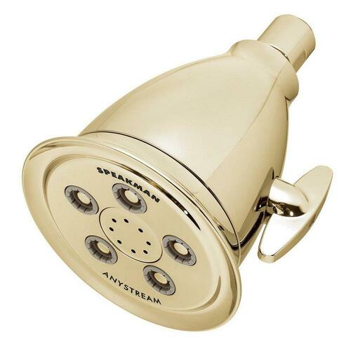 Speakman S-2005-HB-PB Polished Brass Multi-Function Massage Showerhead