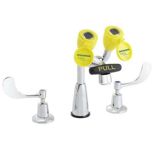 Speakman SEF-1800-CA Counter-Mounted Eyewash Faucet, 2.8 GPM, 9.5 lbs