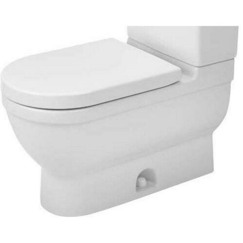 Duravit 2125010000 White Elongated Toilet Bowl