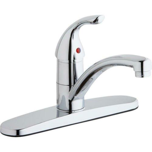 Elkay LK1000CR Polished Chrome Single Handle Kitchen Faucet