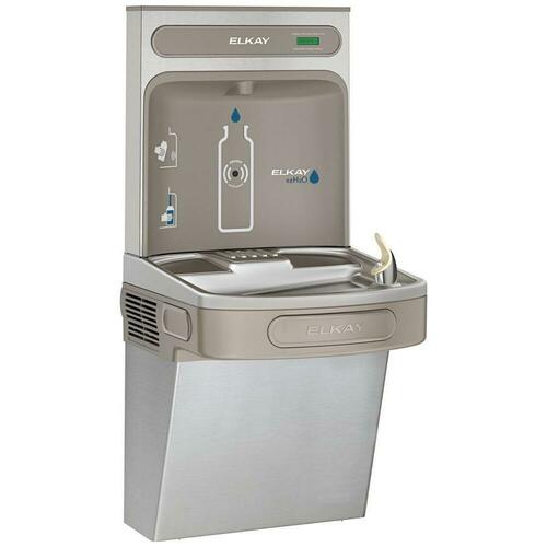 Elkay EZS8WSSK Wall-Mounted Stainless Steel Bottle Filling Station with Cooler