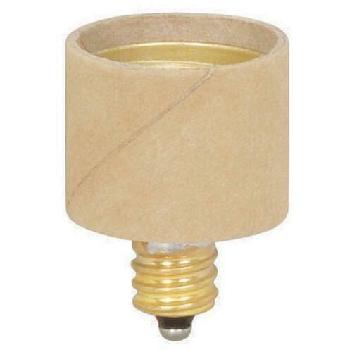 Satco 90/1519 Candelabra Medium Base Adapter