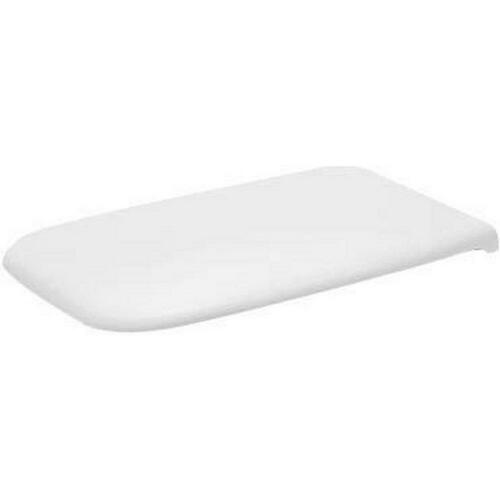 Duravit 0062090096 White Elongated Closed Front Toilet Seat with Cover