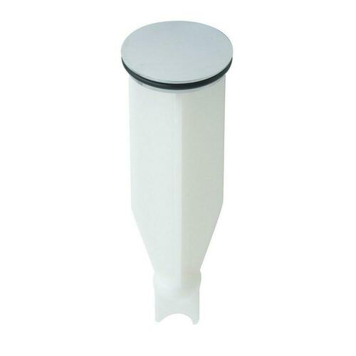 Symmons P-100N Plastic Plunger, 1-13/50 in., Polished Chrome