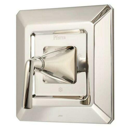 Pfister R89-1FED Polished Nickel Single Handle Pressure Balancing Valve Trim