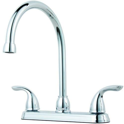 Pfister G136-2000 Polished Chrome Two Handle Kitchen Faucet
