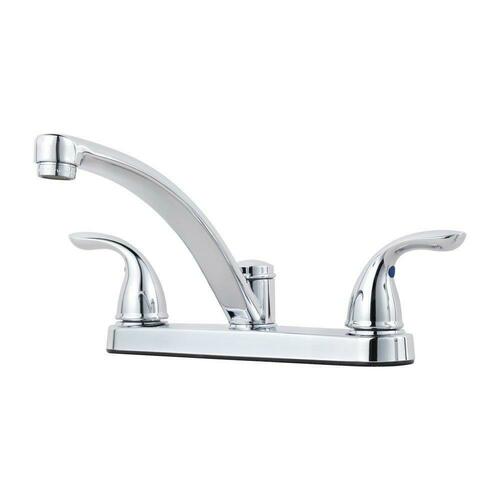 Pfister G135-7000 Polished Chrome Two Handle Kitchen Faucet