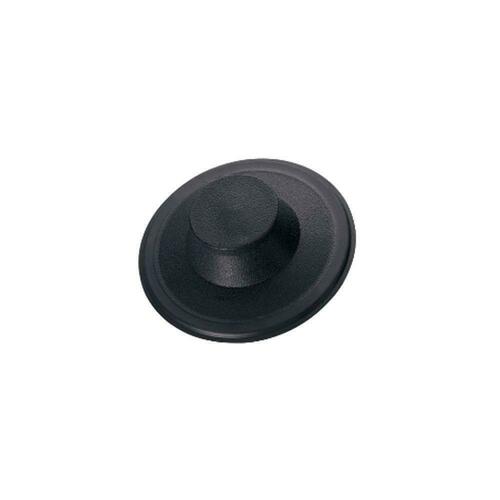 InSinkErator 08306D Black Plastic Stopper (Single Piece)