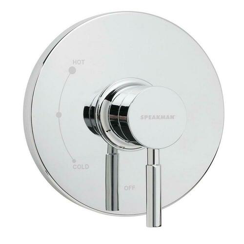 Speakman CPT-1000-P Polished Chrome Single Handle Pressure Balancing Valve Trim