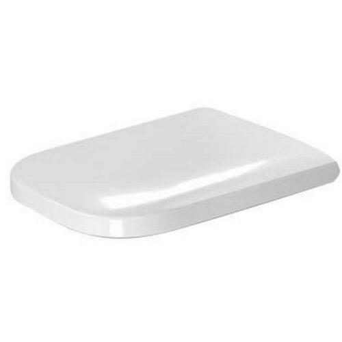 Duravit 0064590000 White Elongated Closed Front Toilet Seat with Cover
