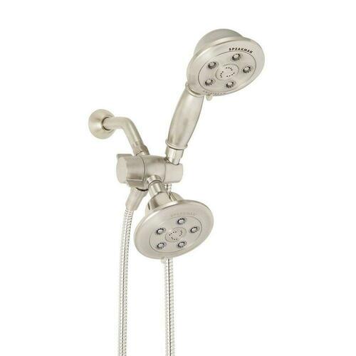 Speakman VS-233011-BN Multifunction Brushed Nickel Showerhead Hand Shower with Adjustable Bracket