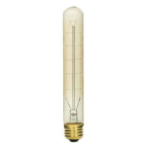 Satco S2422 60W T9 Incandescent Dimmable Light Bulb, Medium E-26 Base, Warm White