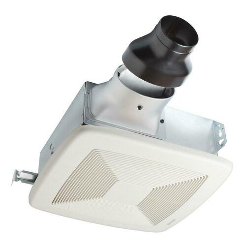 Broan NuTone LP80H 80 CFM White Bathroom Exhaust Fan