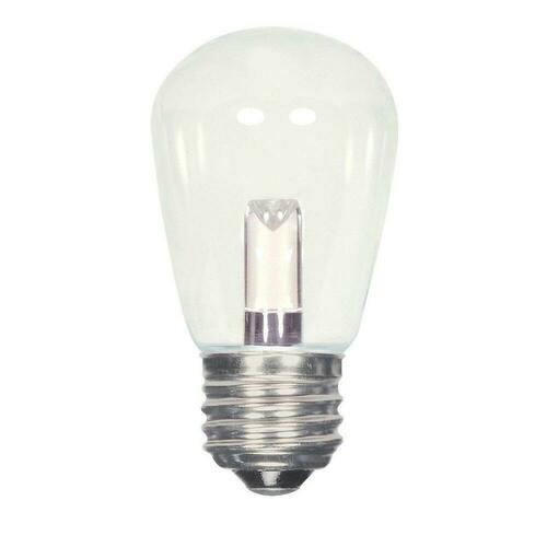 Satco S9174 S14 LED Light Bulb, 3-1/3 in., Medium E-26 Base, Warm White