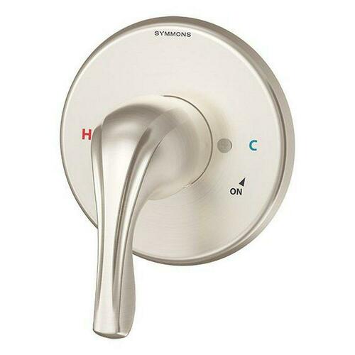 Symmons 9600-PLR-TRM-STN Satin Nickel Single Handle Pressure Balancing Valve Trim
