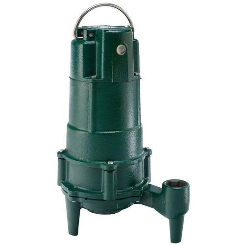 Zoeller 805-0002 3/4 HP 115V Non-Automatic Residential Grinder Pump