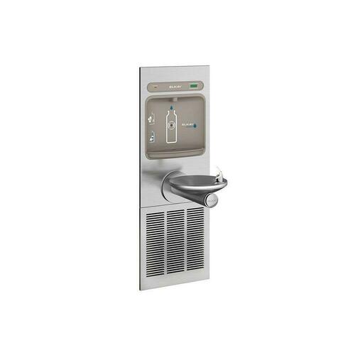 Elkay LZWS-LRPBM8K Wall-Mount Stainless Steel Indoor Bottle Filling Station