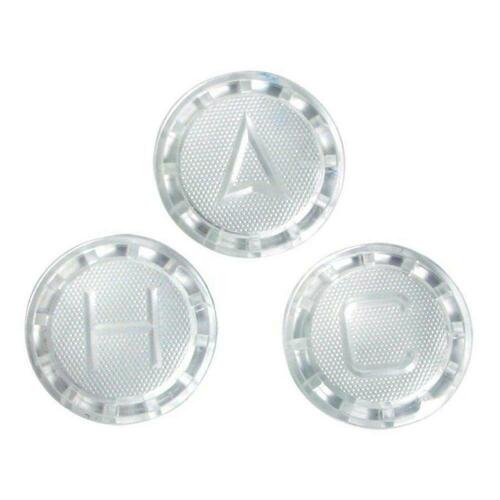 Lincoln Products 131322 Clear Plastic Button Set, 1/4 in.