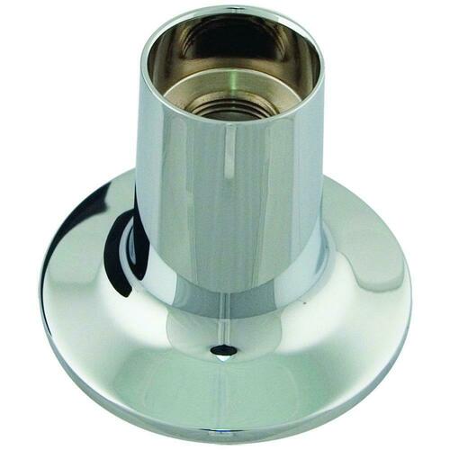 Lincoln Products 132207 960-111A Polished Chrome Tub Shower Flange with Plastic Nipple