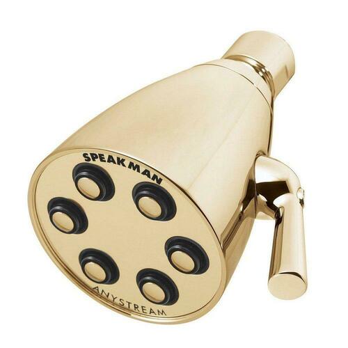 Speakman S-2252-PB Polished Brass Multi-Function Showerhead