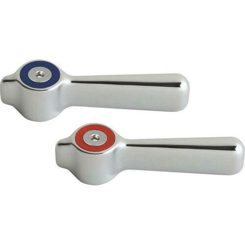 Chicago Faucets 369-PRJKCP Polished Chrome Metal Lever Faucet Handles