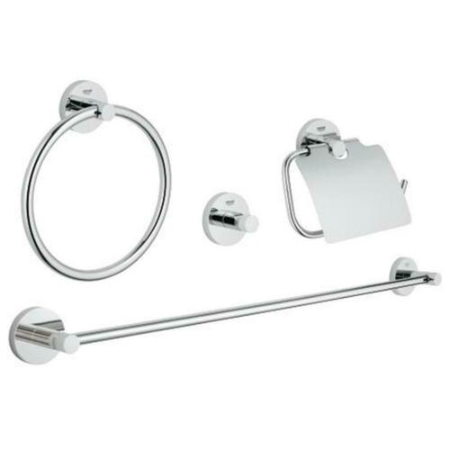 Grohe 40776001 Polished Chrome Bathroom Accessory Set