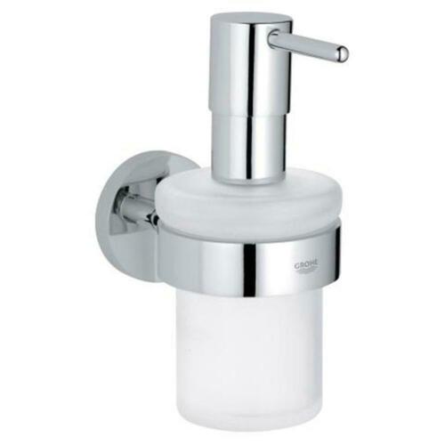 Grohe 40448001 Wall Mount Soap Dispenser with Holder - StarLight Polished Chrome