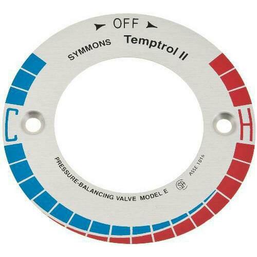 Symmons T-27-ESC-A 63/100 in. Plastic Escutcheon Kit for Temptrol