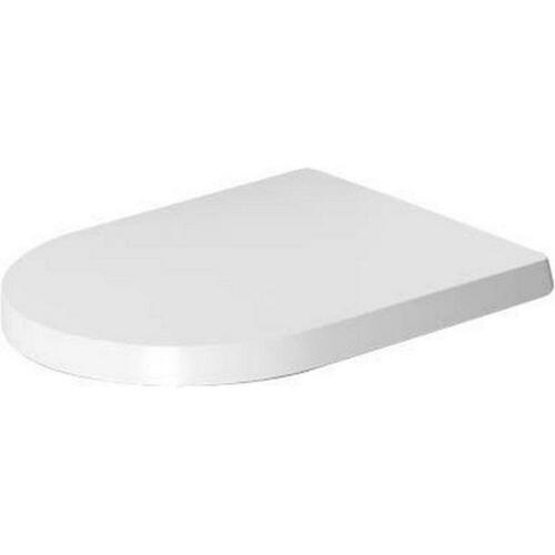 Duravit 0020090000 White Elongated Closed Front Toilet Seat with Cover