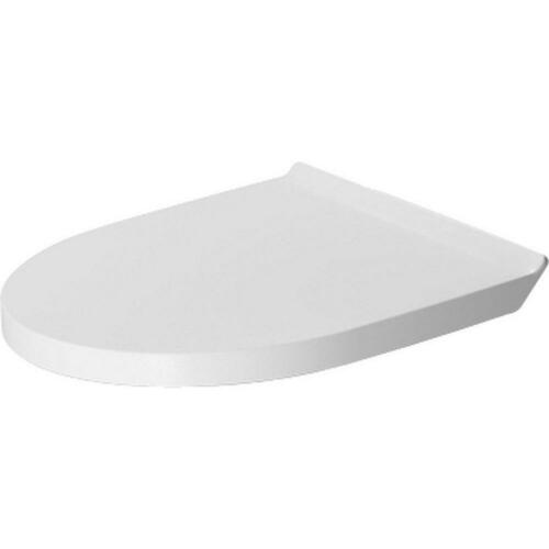 Duravit 0020790000 White Alpin Elongated Closed Front Toilet Seat with Cover