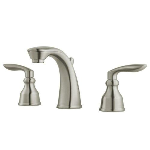 Pfister LG49-CB1K Two Handle Widespread Bathroom Sink Faucet in Brushed Nickel